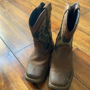 Boys size 11.5 Durango cowboy boots
